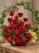 Christmas | Gift Bouquets | Rose Arch Arrangement