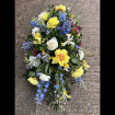 Eco Sympathy Flowers | Double Ended Eco Casket Spray