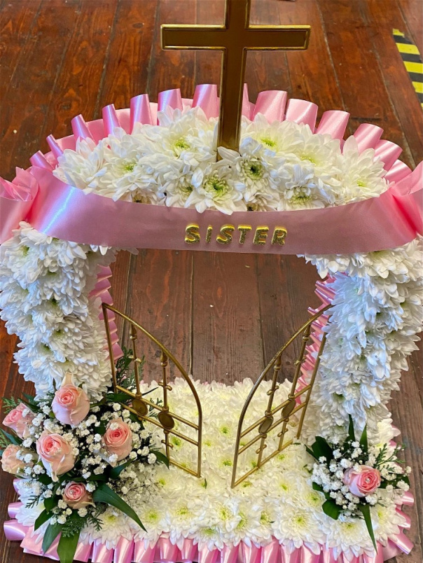 Funeral Flowers | Gates of heaven