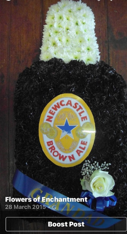 Funeral Flowers | Bottle brown ale