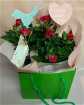 Mother's Day | Mini rose gift bag