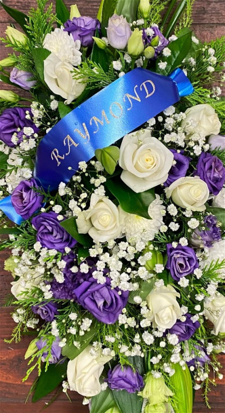 Funeral Flowers | Deluxe oasis spray