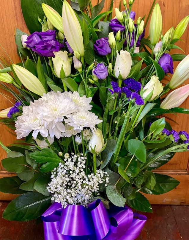 Funeral Flowers | Tied sheaf