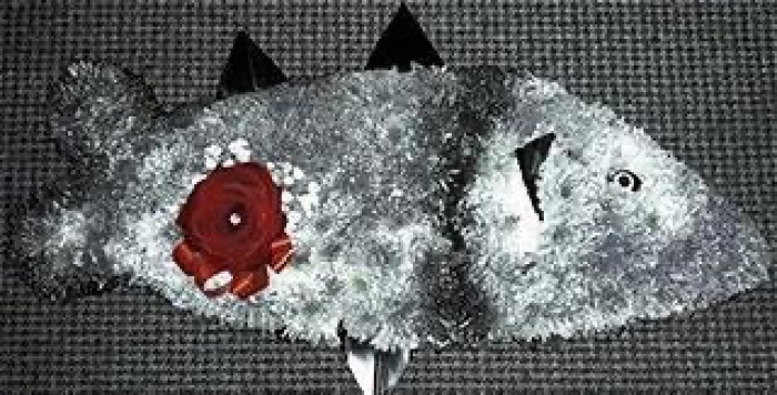 Funeral Flowers | Fish funeral tribute