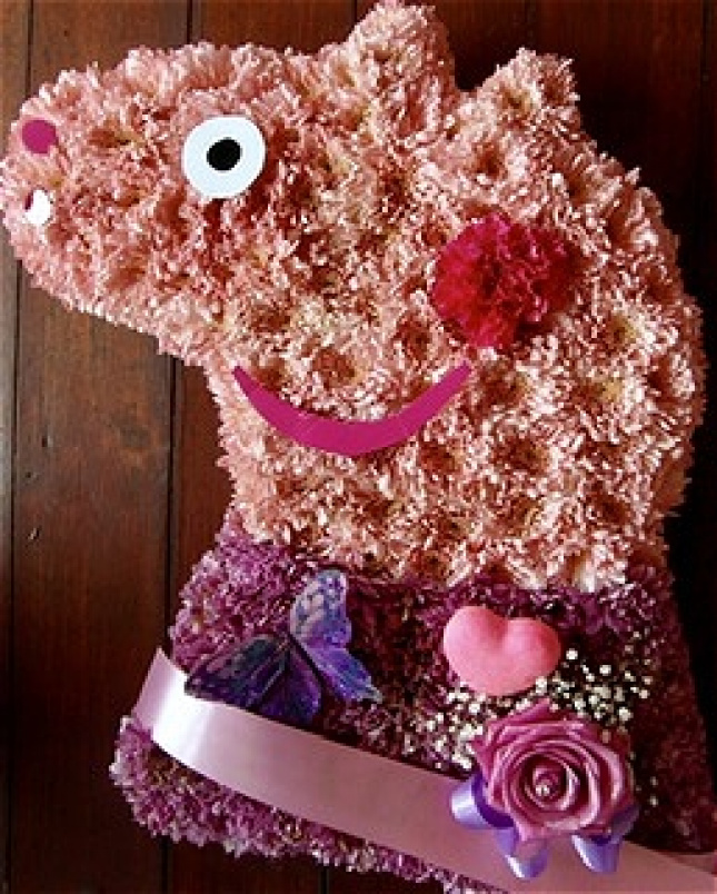 Funeral Flowers | Peppa pig funeral tribute