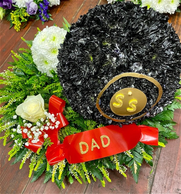 Funeral Flowers | Bowling bowl funeral tribute