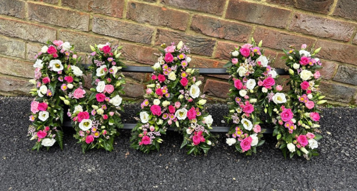 Letters | Letter tribute -mixed flowers