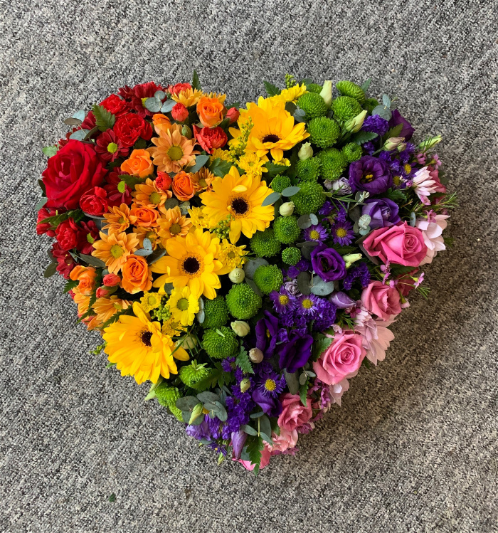 Heart Tribute | Rainbow heart