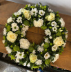 Wreath Tribute | Winter White Wreath