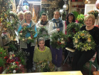 Christmas | Craft and floral Workshops | Tradtional Moss Christmas Wreath Workshop