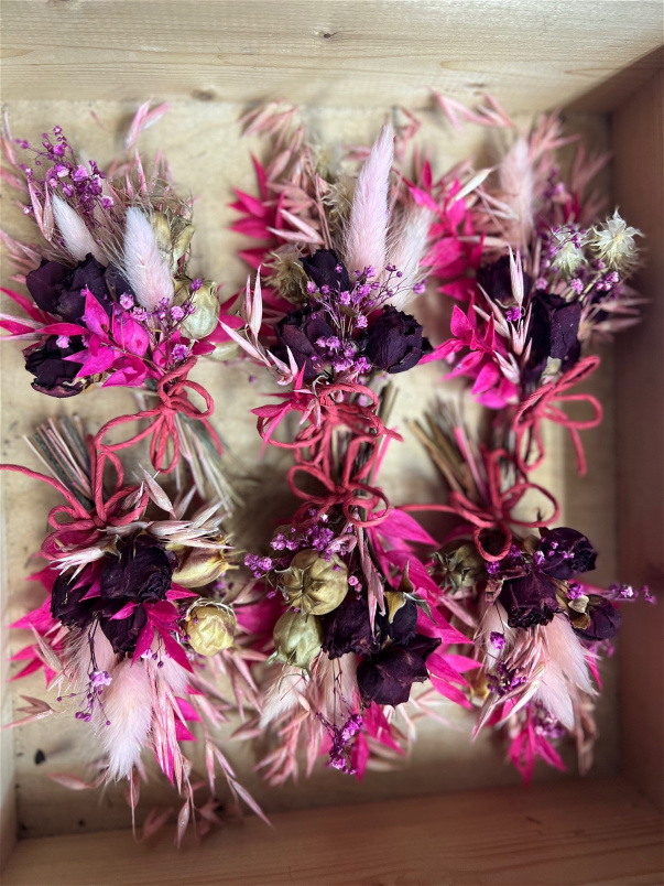 Wedding Flowers and accessories (Dried and faux) | Dried corsage