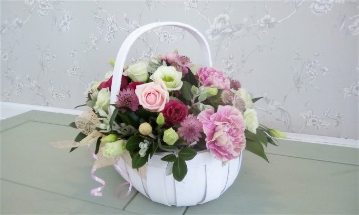 Gift Flowers | Basket Arrangement